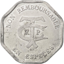 France, 20 Centimes, 1923, EF(40-45), Aluminium, Elie #T205.1, 0.87