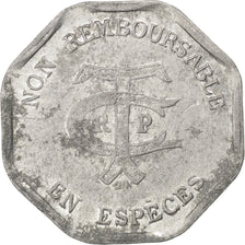 France, 20 Centimes, 1923, EF(40-45), Aluminium, Elie #T205.1, 0.89