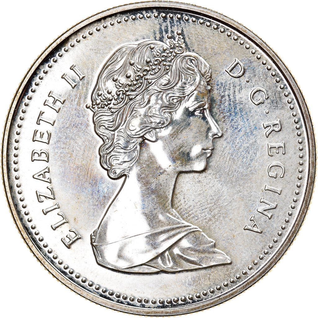 Coin, Canada, Elizabeth II, Dollar, 1989, Royal Canadian Mint, Ottawa, Proof