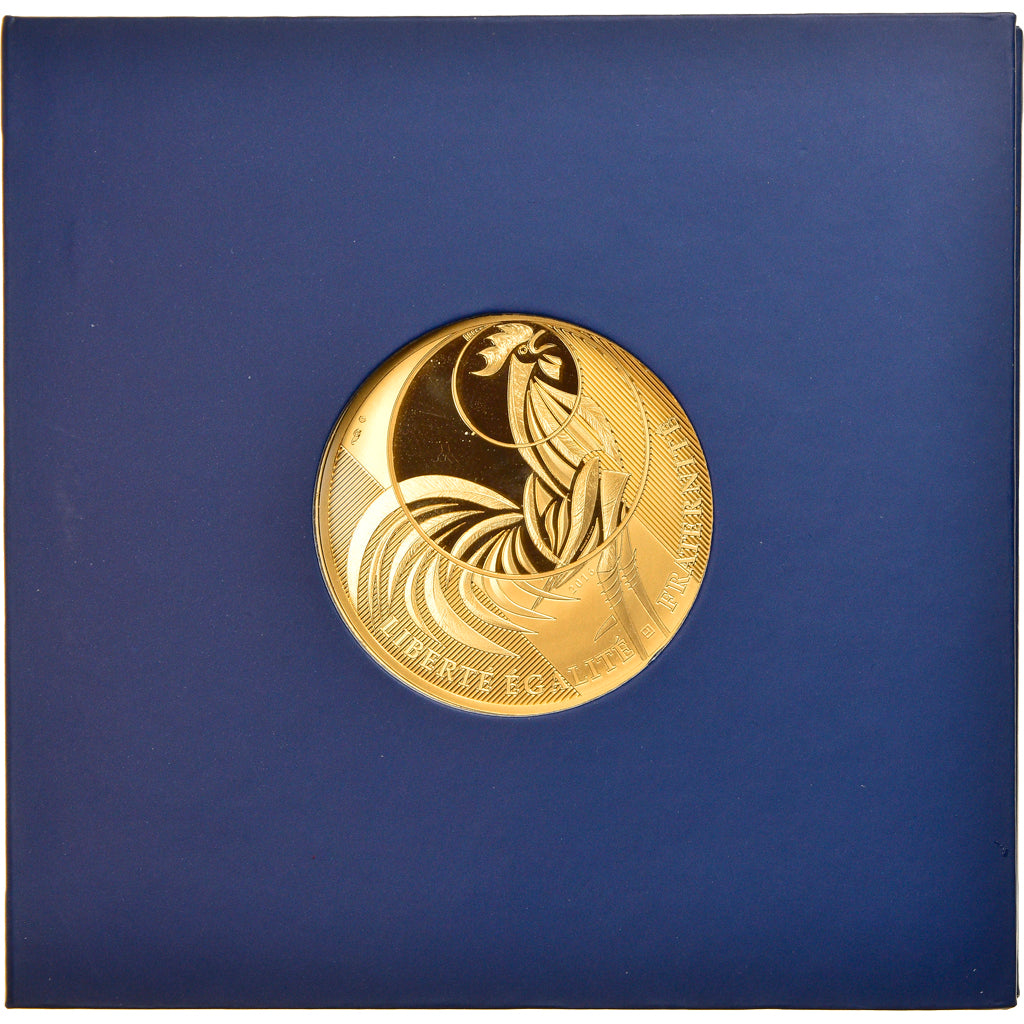 France, 1000 Euro, 2016, Paris, Coq, FDC, Or