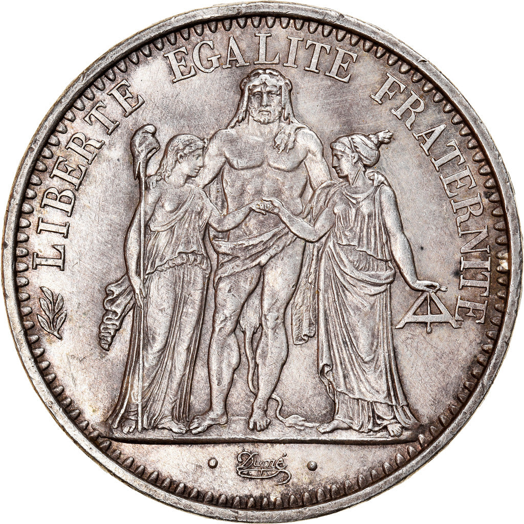 Coin, France, Hercule, 10 Francs, 1972, Paris, AU(55-58), Silver, KM:932
