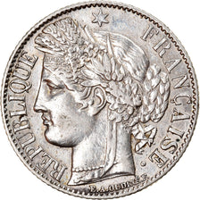 Coin, France, Cérès, Franc, 1888, Paris, AU(50-53), Silver, KM:822.1