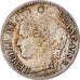 Moneda, Francia, Cérès, 20 Centimes, 1850, Paris, BC+, Plata, KM:758.1