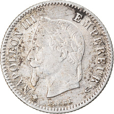 Coin, France, Napoleon III, Napoléon III, 20 Centimes, 1867, Paris, VF(20-25)