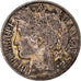 Monnaie, France, Cérès, Franc, 1872, Bordeaux, TB+, Argent, Gadoury:465a
