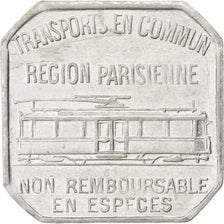 France, 25 Centimes, 1921, AU(50-53), Aluminium, Elie #T205.2, 1.25
