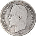 Monnaie, France, Napoleon III, Napoléon III, 50 Centimes, 1864, Strasbourg, TB