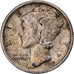Moneta, Stati Uniti, Mercury Dime, Dime, 1918, U.S. Mint, Philadelphia, BB