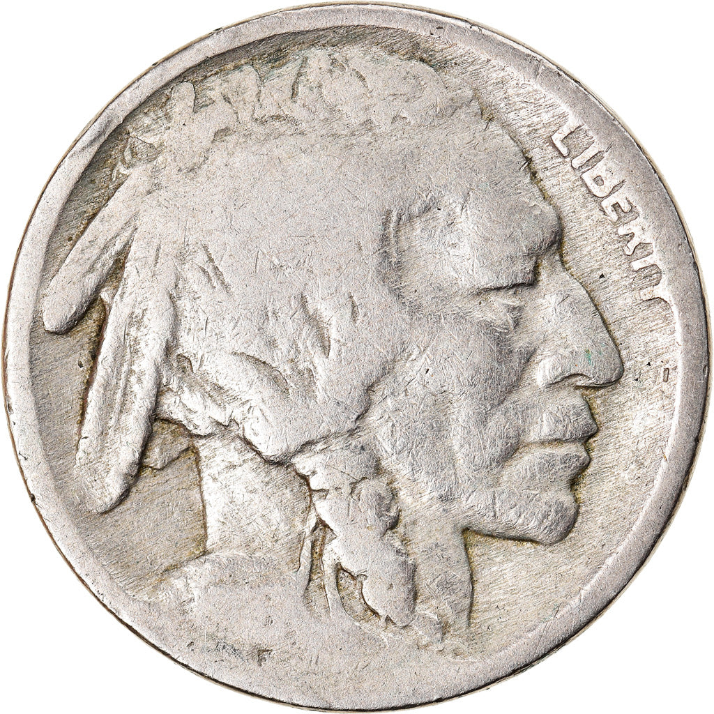 Moneda, Estados Unidos, Buffalo Nickel, 5 Cents, Uncertain date, U.S. Mint