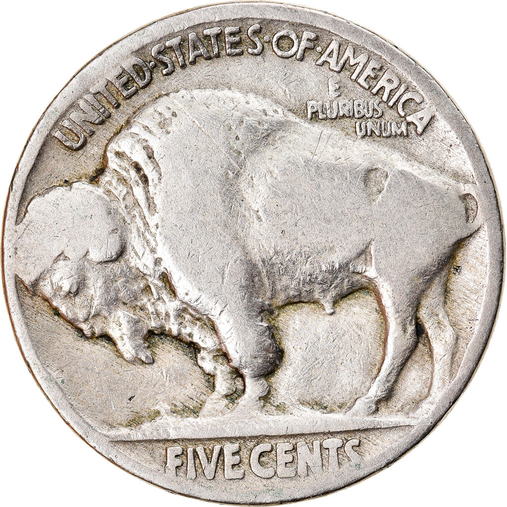 Moneda, Estados Unidos, Buffalo Nickel, 5 Cents, Uncertain date, U.S. Mint