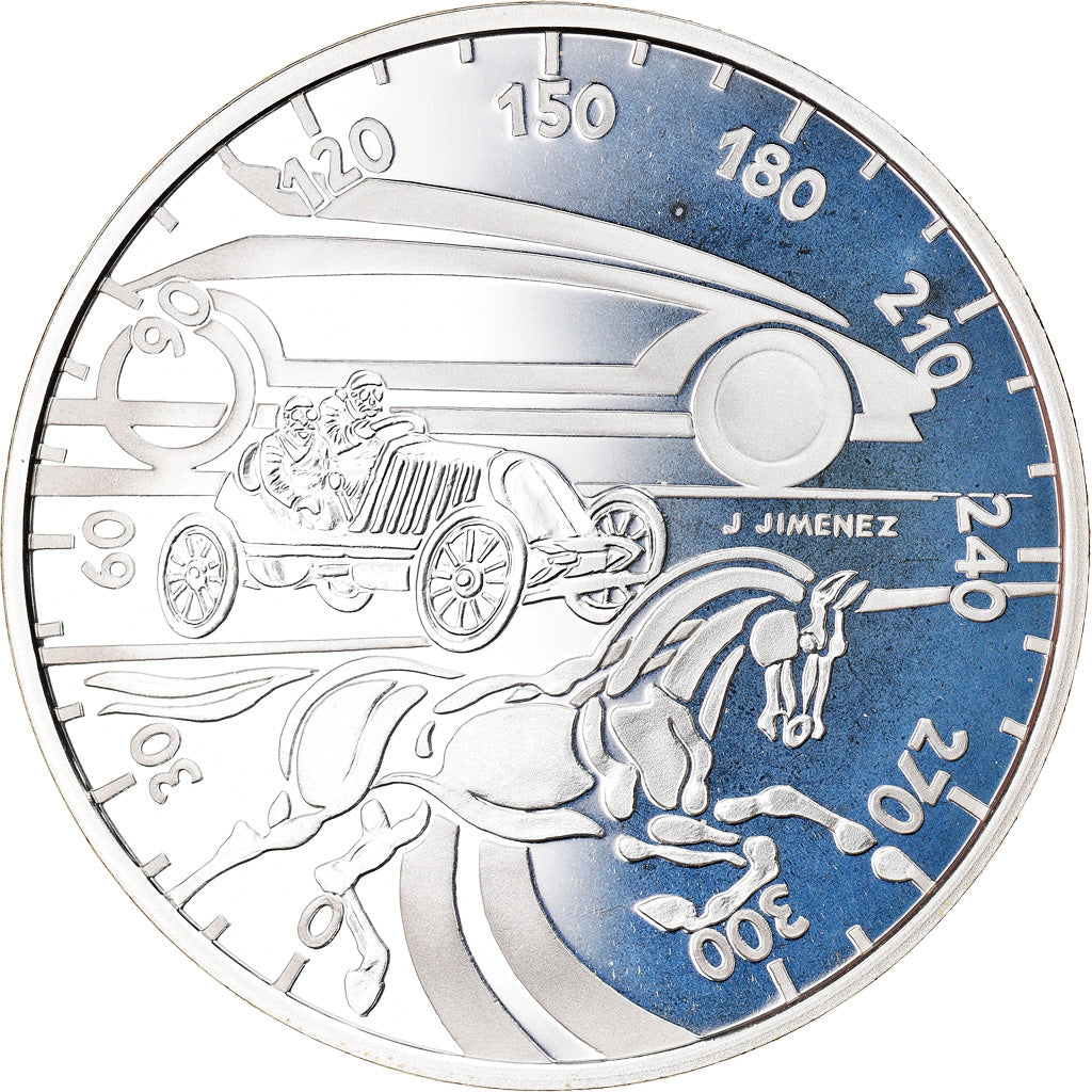 Coin, France, Le siècle de l'automobile, 10 Francs, 2000, Paris, Proof