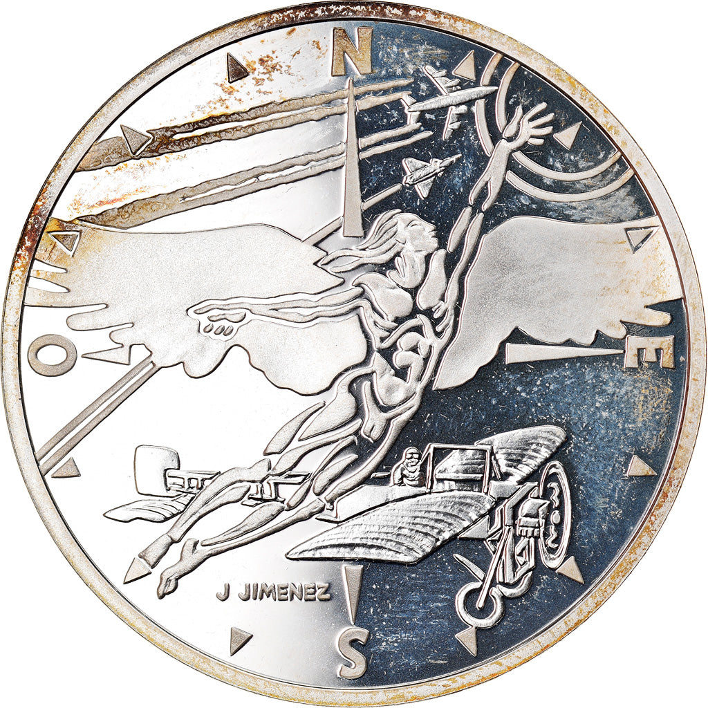 Coin, France, La conquête de l'air, 10 Francs, 2000, Paris, Proof, MS(65-70)