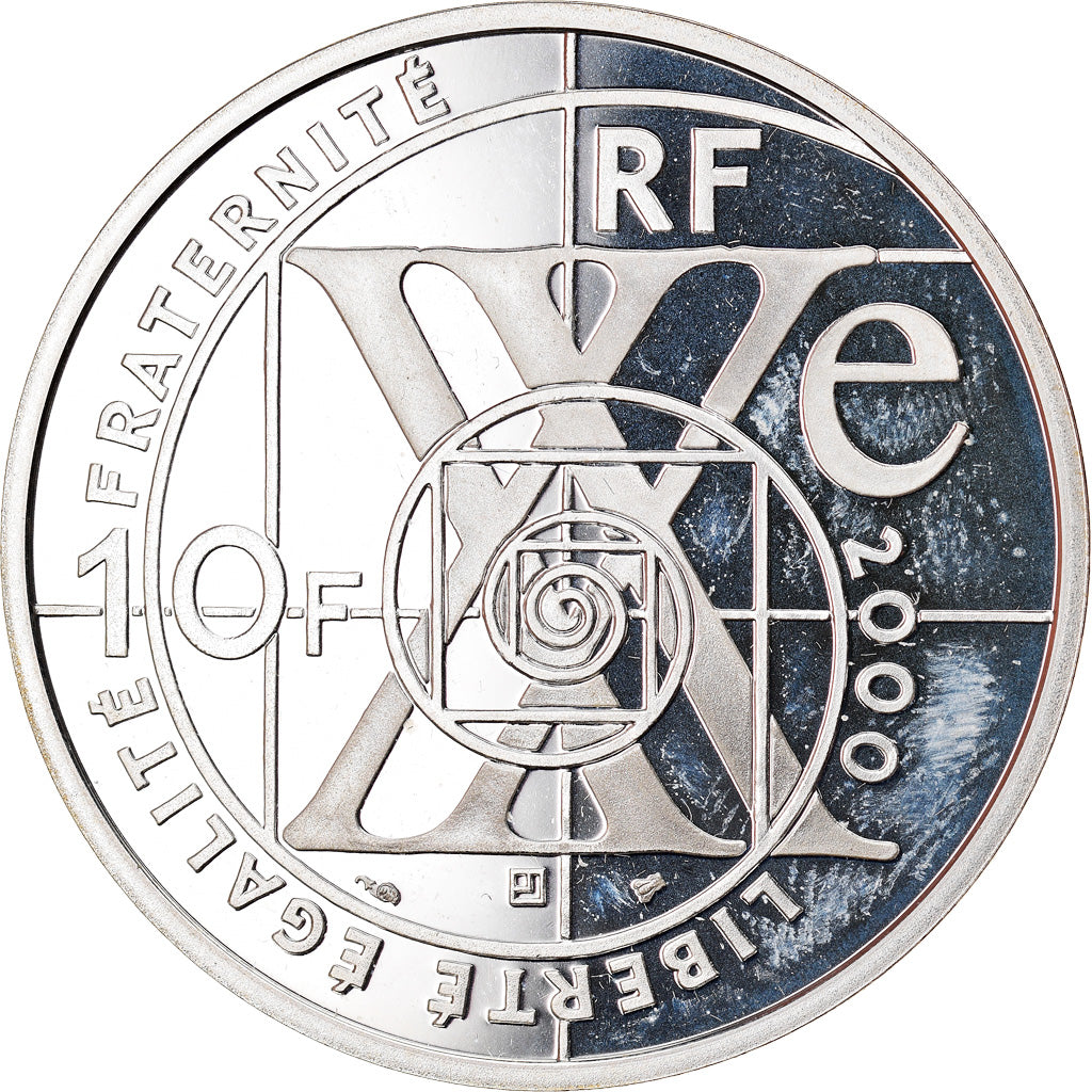 Coin, France, La conquête de l'air, 10 Francs, 2000, Paris, Proof, MS(65-70)