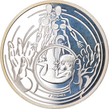 Monnaie, France, Le siècle des sciences de la Vie, 10 Francs, 2000, Paris, BE