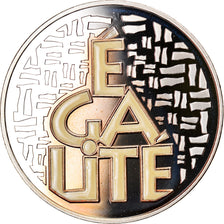 Coin, France, Egalité, 6.55957 Francs, 2001, Paris, Proof, MS(65-70), Silver