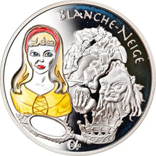 France, 1-1/2 Euro, Blanche Neige, 2002, Paris, MS(65-70), Silver, KM:1840