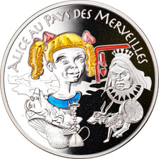 France, 1-1/2 Euro, Alice au pays des merveilles, 2003, Paris, FDC, Argent