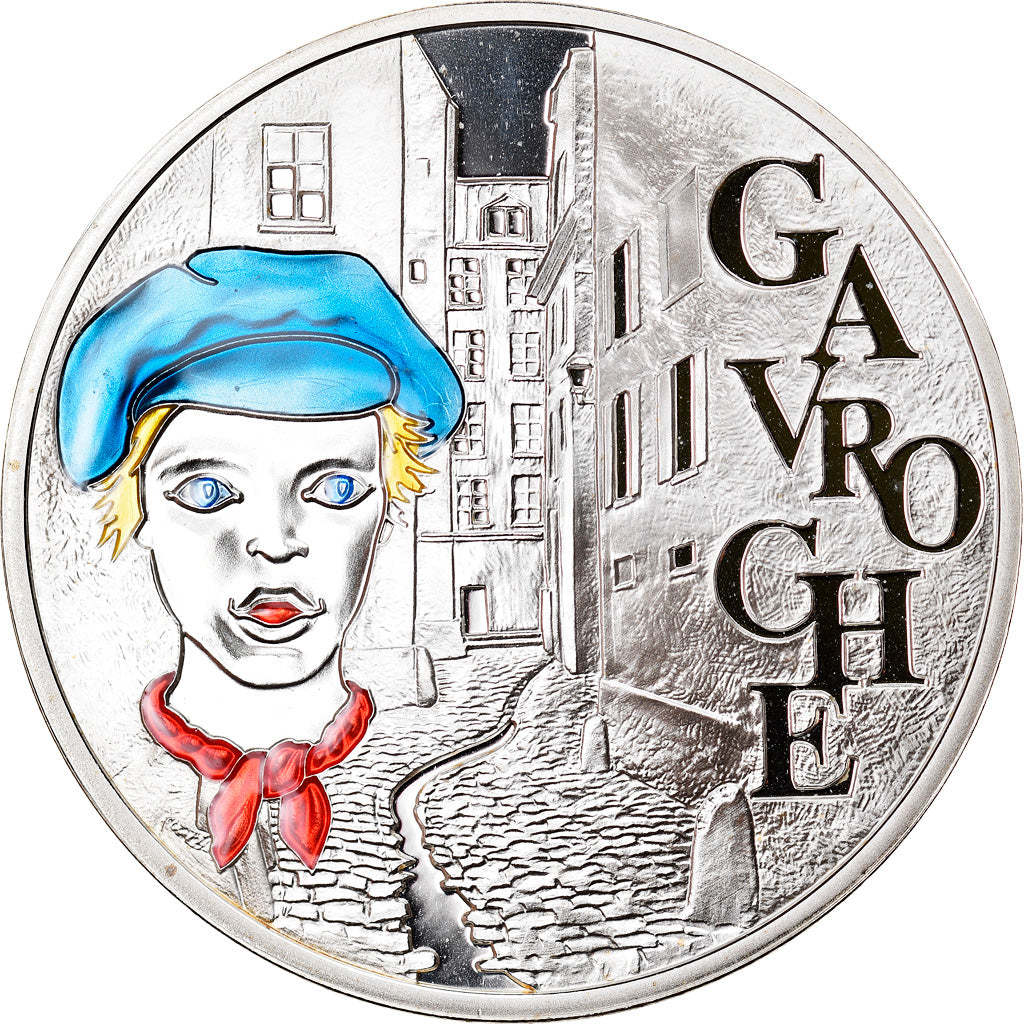 Frankreich, 1-1/2 Euro, Victor Hugo, 2002, Paris, Proof, STGL, Silber, KM:1332