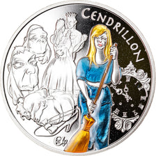 France, 1-1/2 Euro, Cinderella, 2002, Proof, FDC, Argent, KM:1841