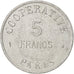 Moneda, Francia, 5 Francs, EBC, Aluminio, Elie:C1055.3