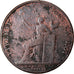 Monnaie, France, Monneron à la Liberté, 2 Sols, 1792, B+, Bronze, KM:Tn25