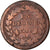 Moneta, Francia, Decime, AN 8, Metz, MB, Bronzo, Gadoury:187a