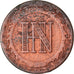 Moneta, Stati tedeschi, WESTPHALIA, Jerome, 2 Centimes, 1809, Cassel, BB, Rame