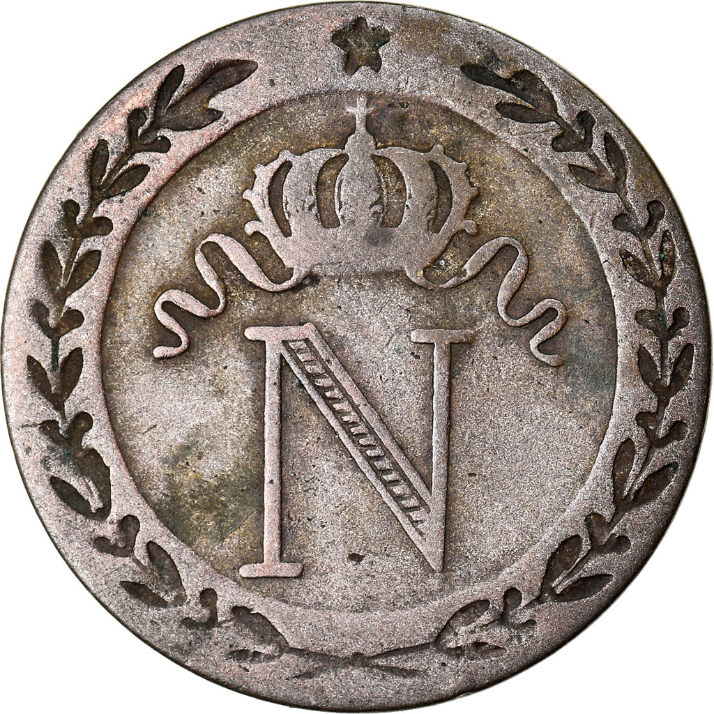 Coin, France, Napoléon I, 10 Centimes, 1809, Paris, VF(30-35), Billon