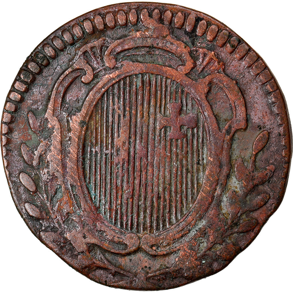 Coin, SWISS CANTONS, SCHWYZ, Rappen, 1797, Bern, VF(20-25), Copper, KM:41
