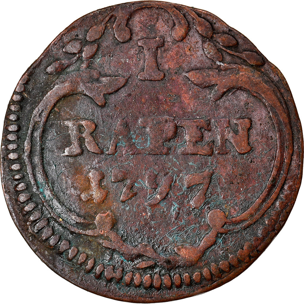 Coin, SWISS CANTONS, SCHWYZ, Rappen, 1797, Bern, VF(20-25), Copper, KM:41