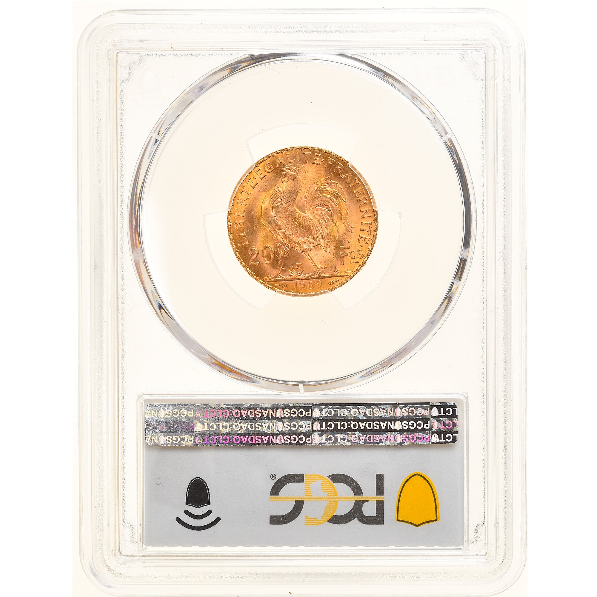 Münze, Frankreich, Marianne, 20 Francs, 1909, Paris, PCGS, MS66, STGL, Gold