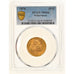 Moneta, Paesi Bassi, William III, 10 Gulden, 1876, PCGS, MS66, FDC, Oro, KM:106