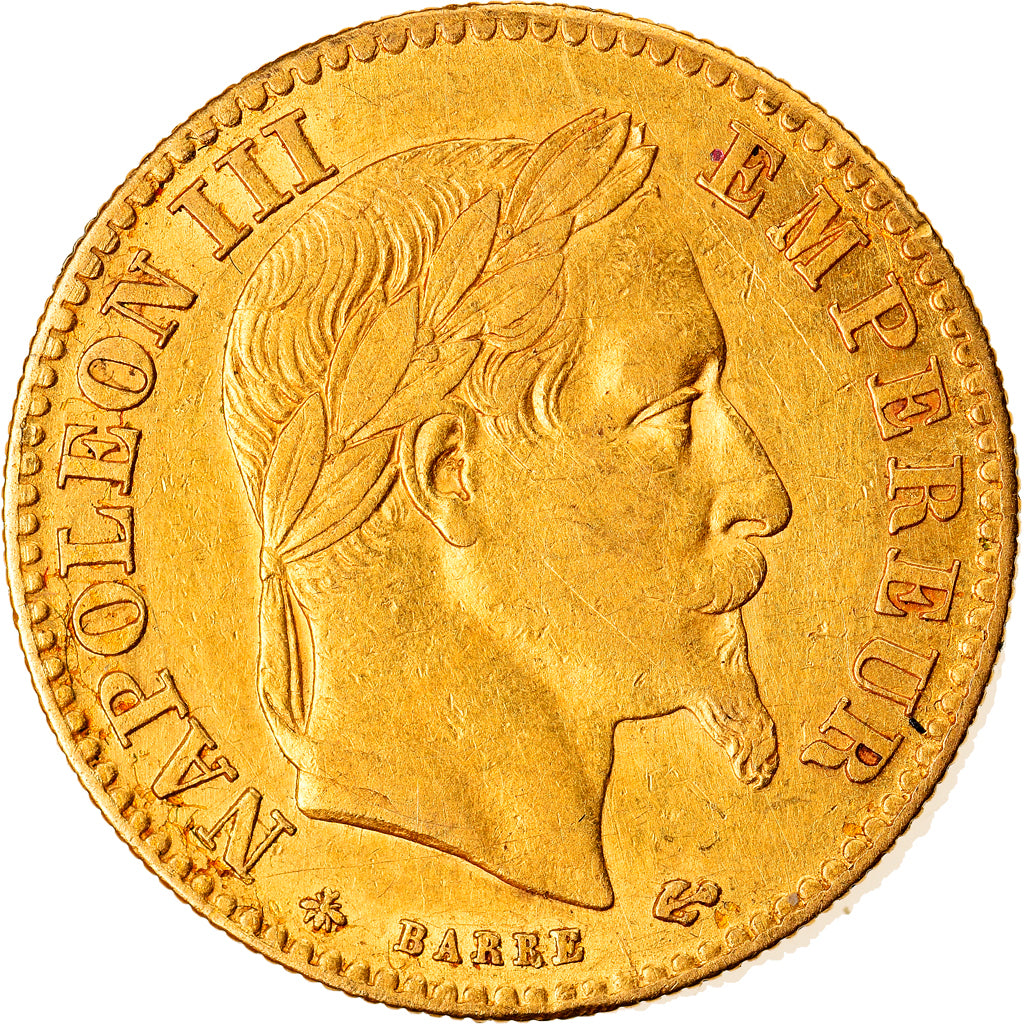 Münze, Frankreich, Napoleon III, Napoléon III, 10 Francs, 1862, Paris, SS+