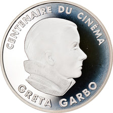 Moneta, Francia, Greta Garbo, 100 Francs, 1995, Paris, FDC, Argento, KM:1092
