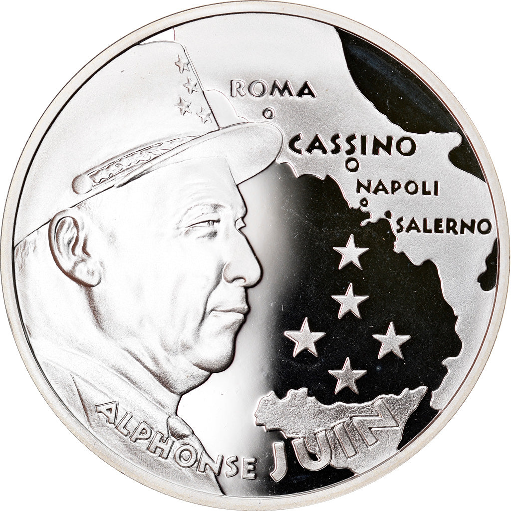 Coin, France, Alphonse Juin, 100 Francs, 1994, BE, MS(65-70), Silver, KM:1041