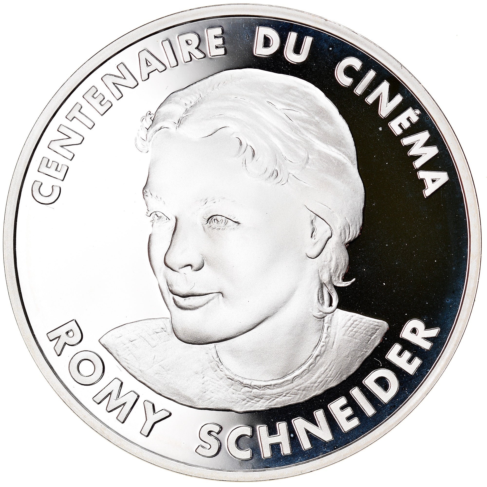 Coin, France, Romy Schneider, 100 Francs, 1995, BE, MS(65-70), Silver, KM:1108