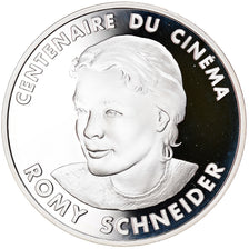 Coin, France, Romy Schneider, 100 Francs, 1995, BE, MS(65-70), Silver, KM:1108