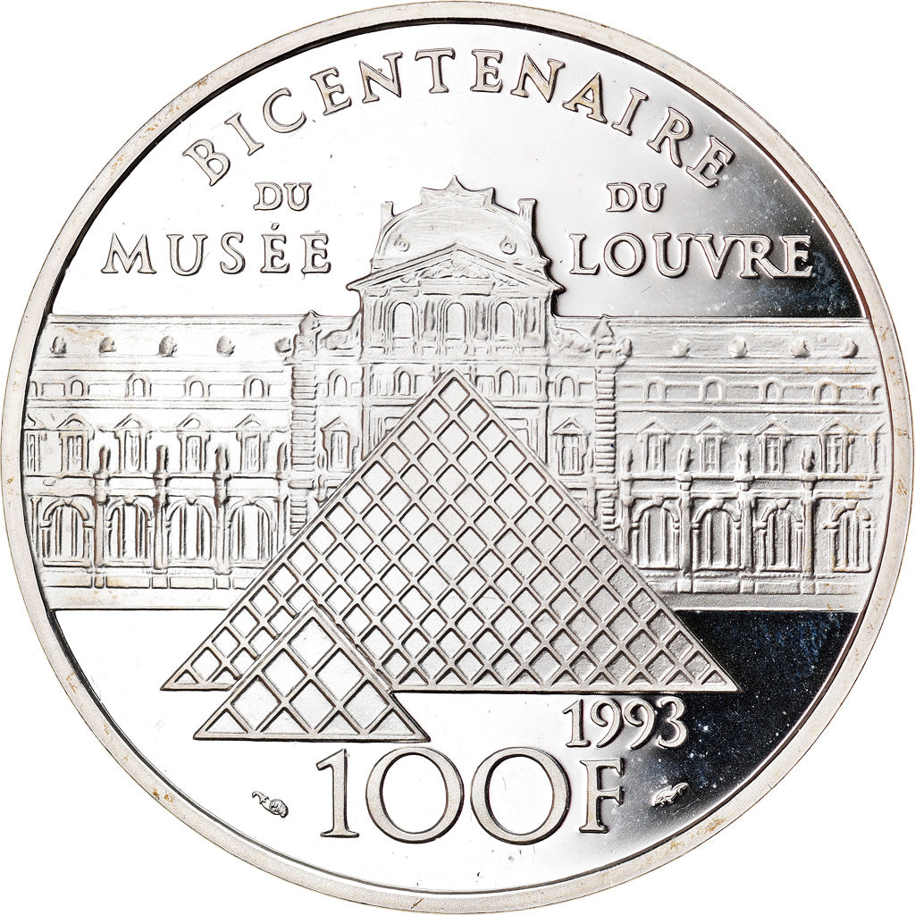 Coin, France, Liberté guidant le peuple, 100 Francs, 1993, Paris, Proof