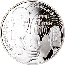 Coin, France, Appel du 18 juin 1940, 100 Francs, 1994, BE, MS(65-70), Silver