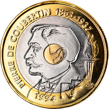 Moneda, Francia, 20 Francs, 1994, Paris, ESSAI, FDC, Bimetálico, Gadoury:873