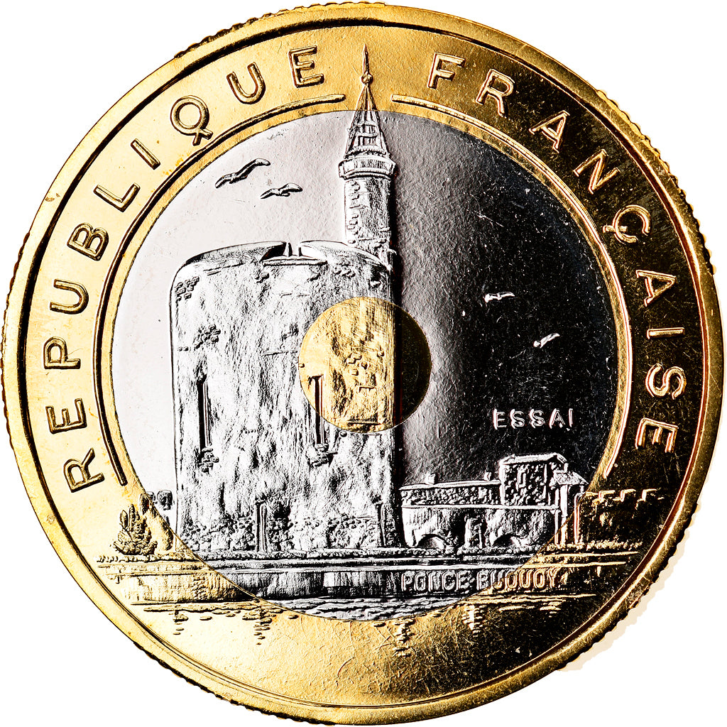 Coin, France, Jeux Méditerranéens, 20 Francs, 1993, ESSAI, MS(65-70)
