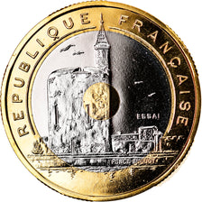 Coin, France, Jeux Méditerranéens, 20 Francs, 1993, ESSAI, MS(65-70)