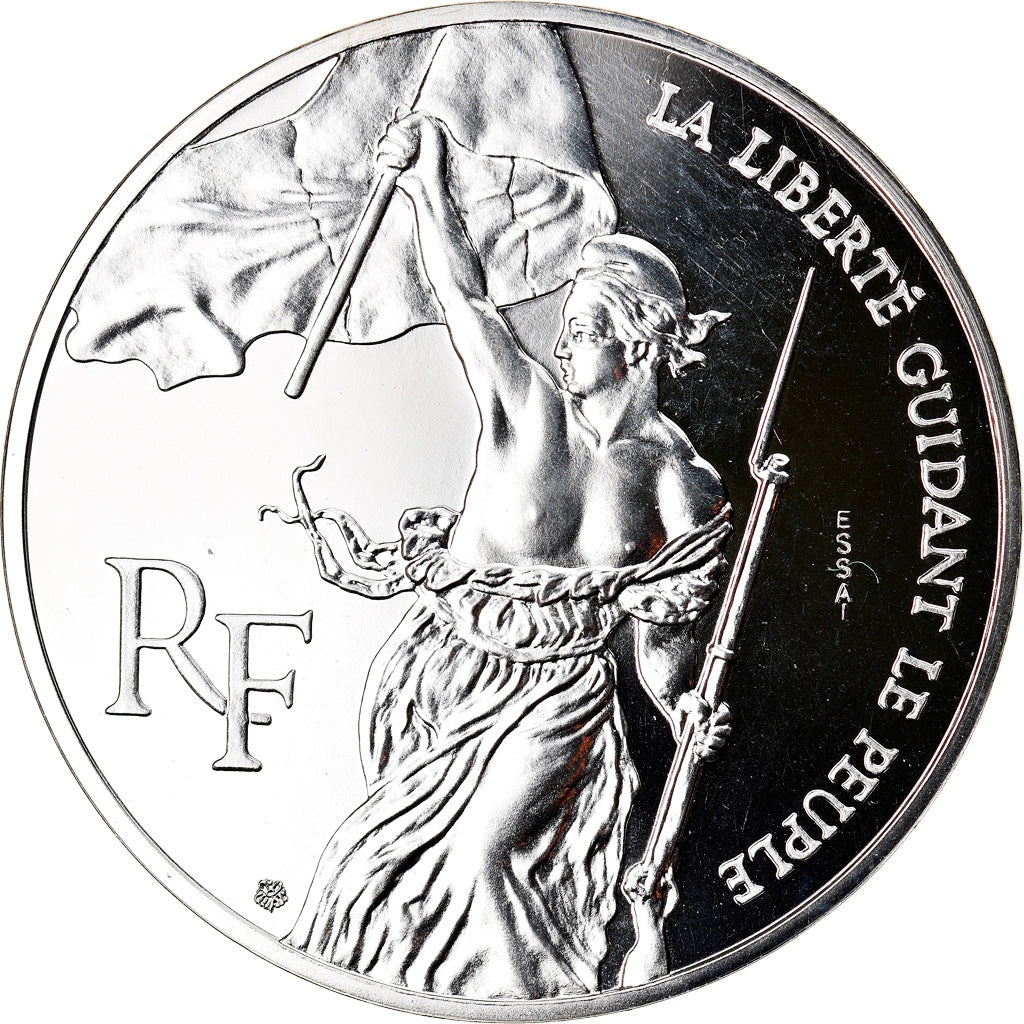 Moneta, Francia, Liberté guidant le peuple, 100 Francs, 1993, ESSAI, FDC