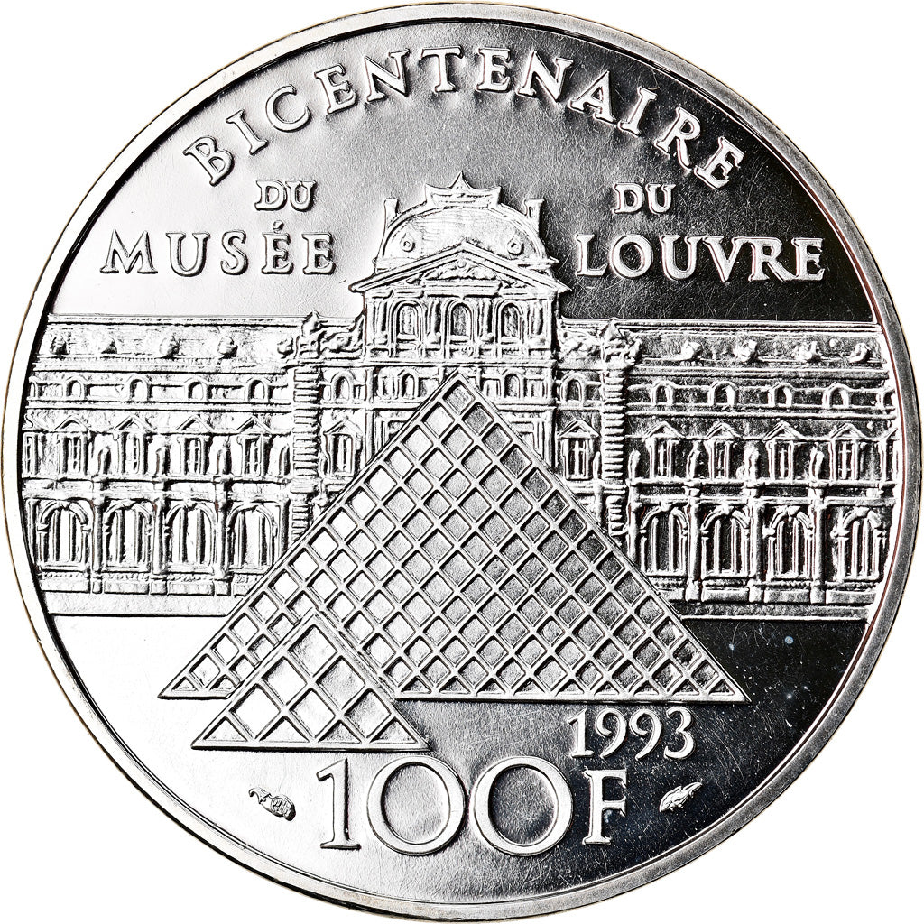 Moneta, Francia, Liberté guidant le peuple, 100 Francs, 1993, ESSAI, FDC