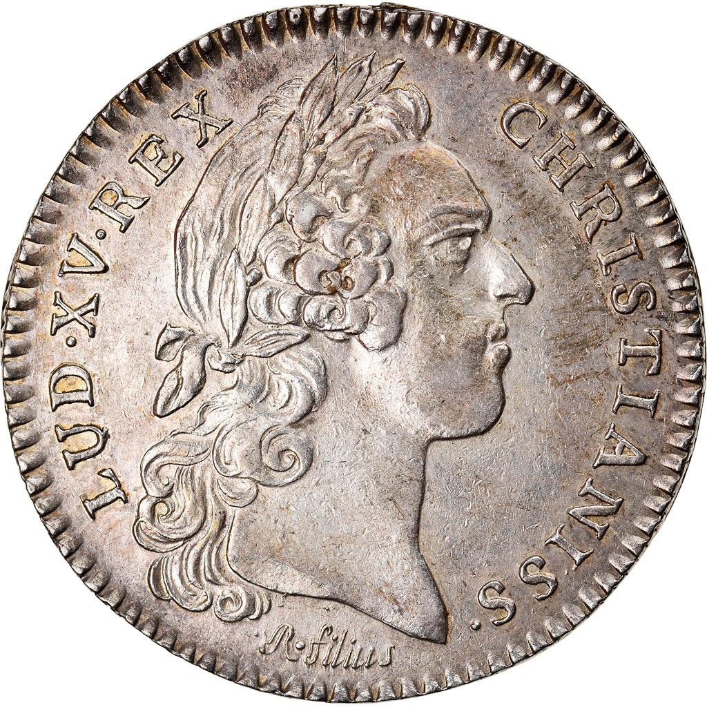 France, Token, Royal, Louis XV, election de Paris, R.Filius, MS(60-62), Silver