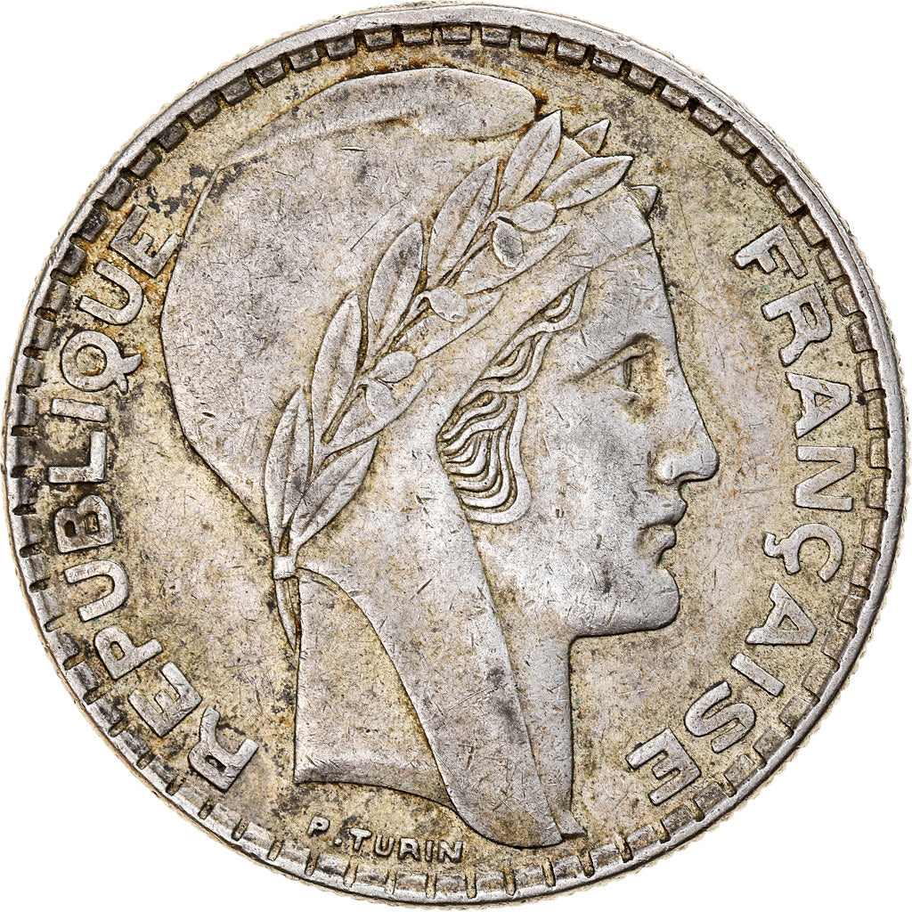 Monnaie, France, Turin, 20 Francs, 1937, Paris, TTB, Argent, Gadoury:852, KM:879
