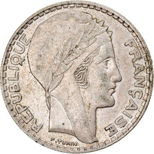 Coin, France, Turin, 20 Francs, 1937, Paris, EF(40-45), Silver, KM:879