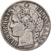 Coin, France, Cérès, 2 Francs, 1872, Bordeaux, VF(30-35), Silver, KM:817.2