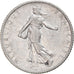 Coin, France, Semeuse, Franc, 1917, Paris, EF(40-45), Silver, KM:844.1