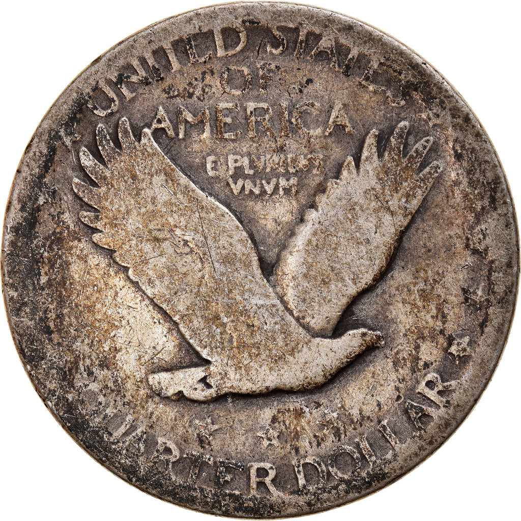 Coin, United States, Standing Liberty Quarter, Quarter, Uncertain date, U.S.